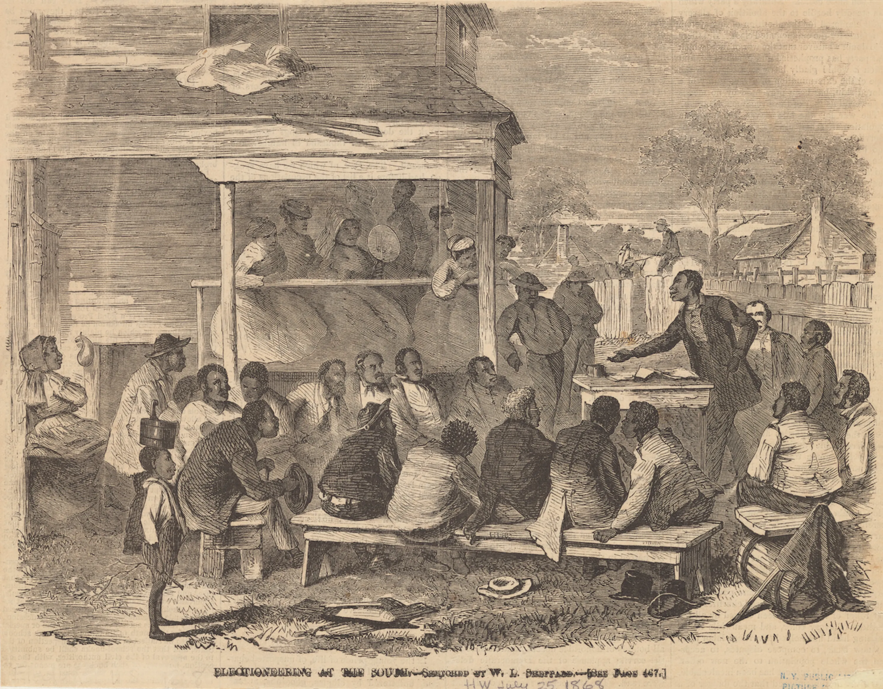 Illustration of African Americans