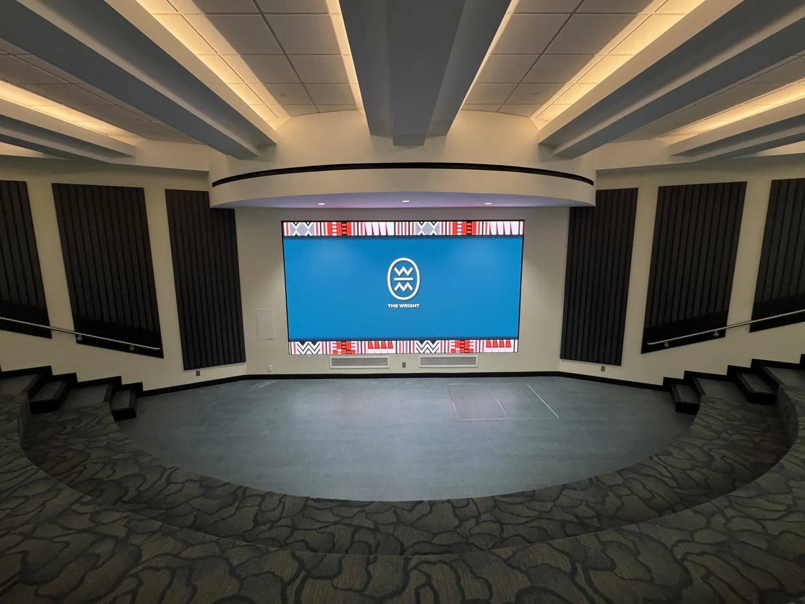 Audience view of theater / stage