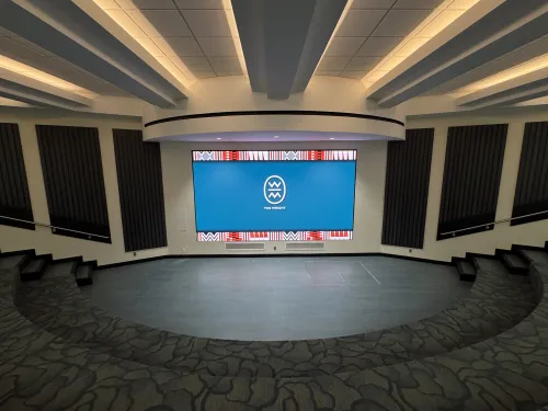 Audience view of theater / stage