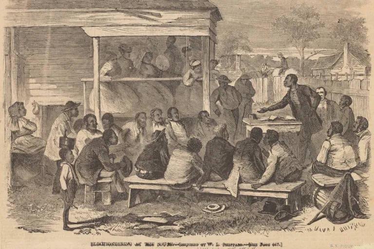 Illustration of African Americans
